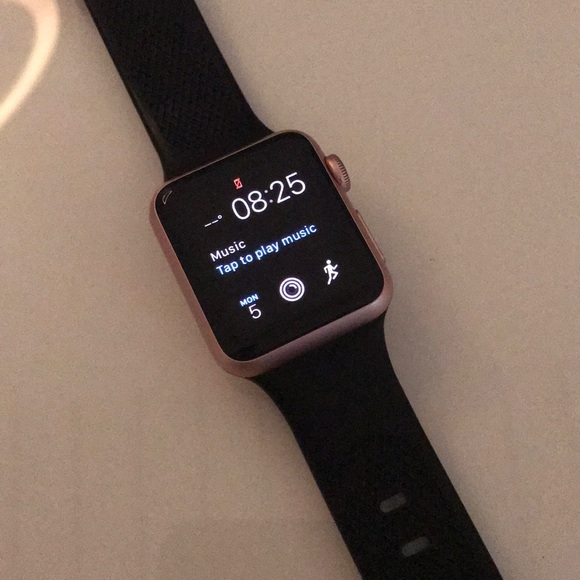 Rose gold Series 1 Apple Watch Sport